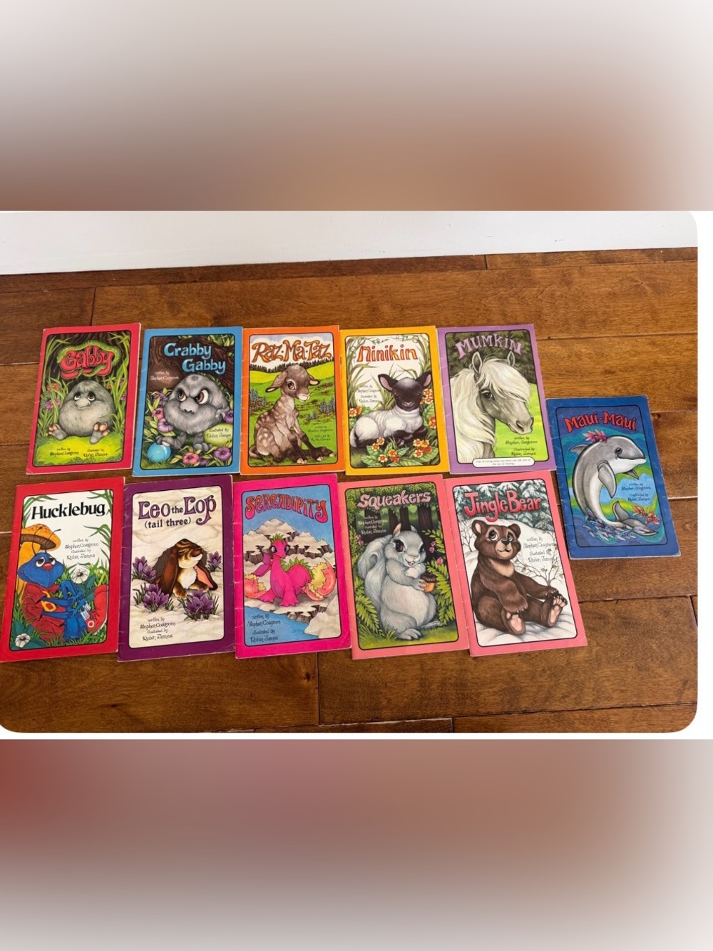 1980s Vintage Lot of Serendipity Books Stephen Cosgrove Gabby Hucklebug